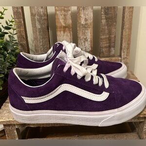 Vans OLD SKOOL PIG SUEDE ACAI PURPLE US Women’s Size 6 Men 4.5